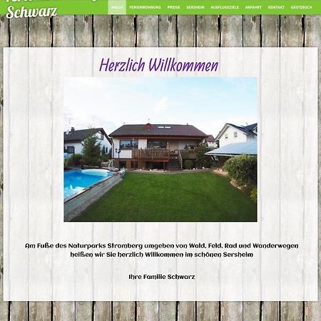 Ferienwohnung Schwarz Sersheim Buitenkant foto
